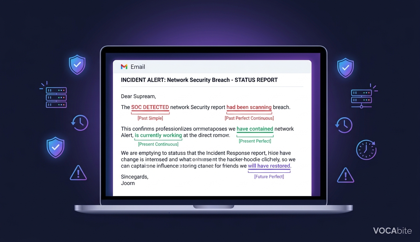 Decision tree flowchart — jak wybrać właściwy czas angielski w 3 krokach spośród 12 opcji